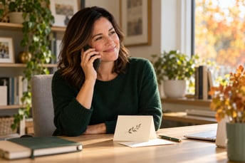 A heartfelt thank-you call