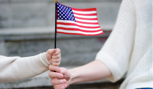 Mother and Child Flag- Blog